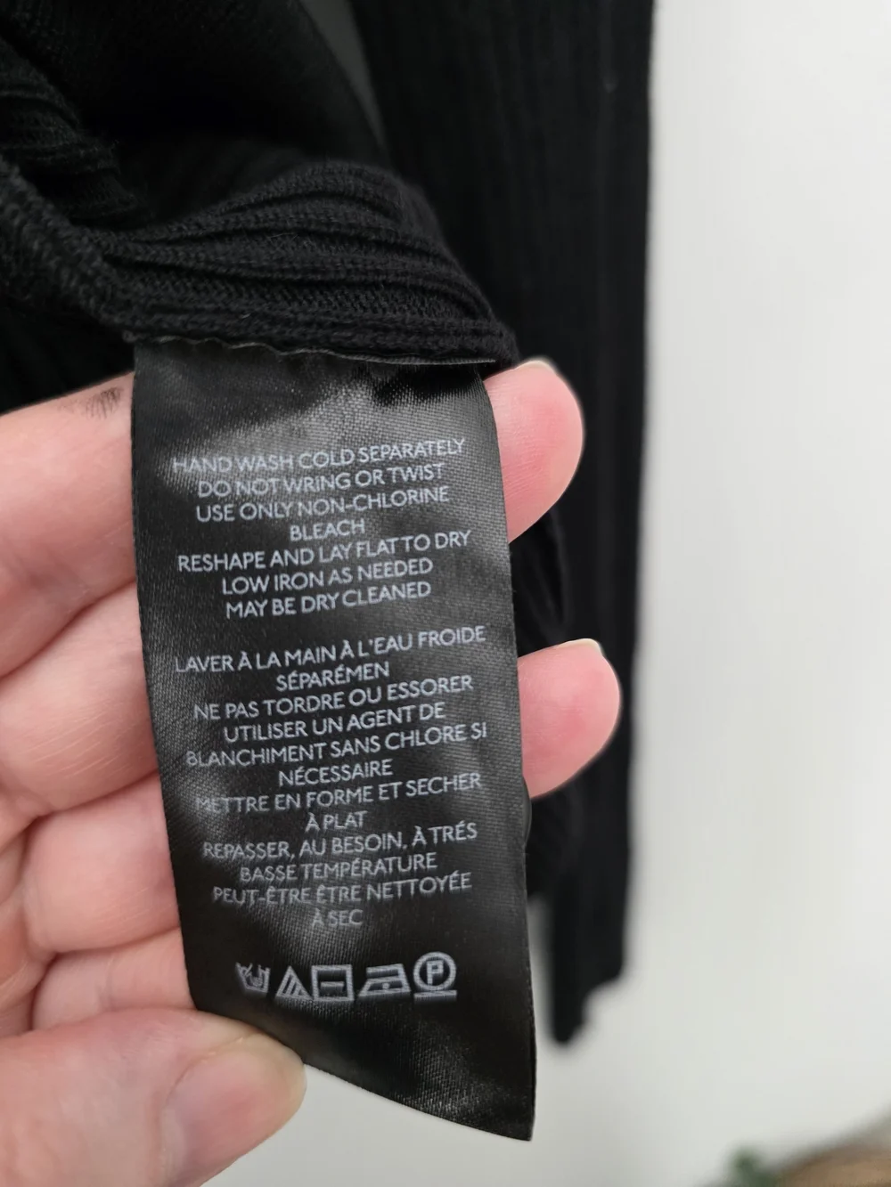 Maeve by Anthropologie Ribbed Knit Cropped Cardigan Black XXS - Picture 6 of 9